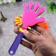 thumbnail image 3 of 20pcs Plastic Hands Clap Creative Funny Cheer Prop for Party Consert Club (Mixture Colour), 3 of 9