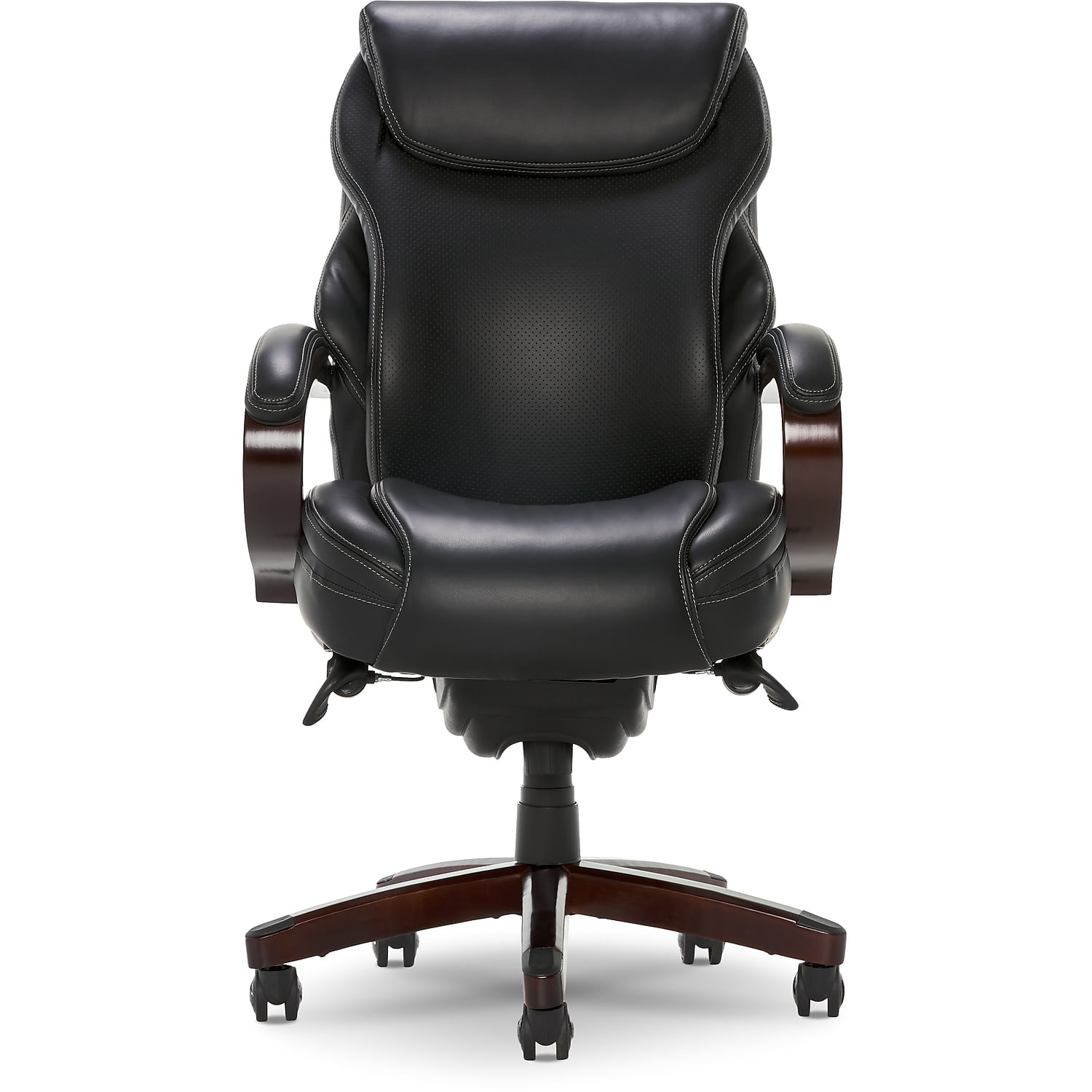 La-Z-Boy Hyland Black Executive Swivel Office Chair, High Back