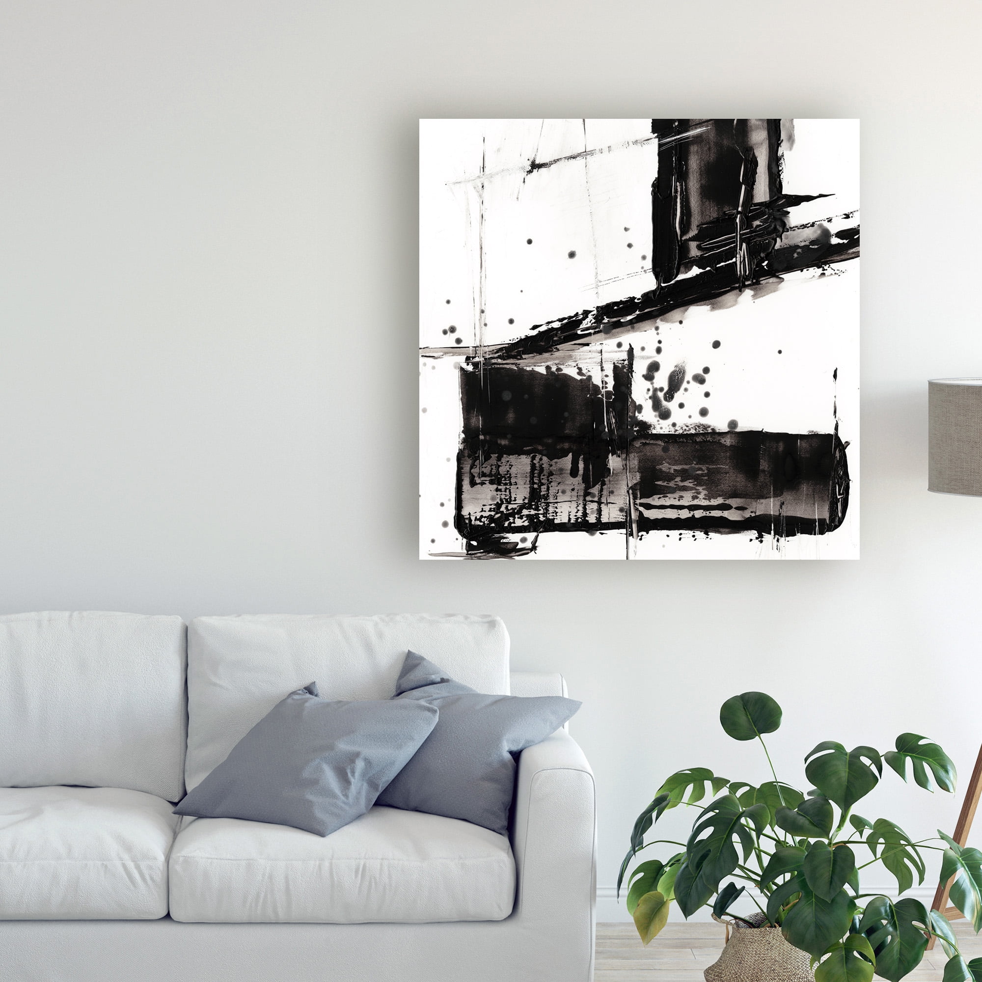 Trademark Fine Art 'Jagged Edge II' Canvas Art by Ethan Harper