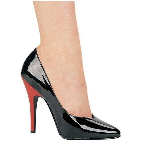Ellie Shoes E-511-Brande 5 Heel Pump 10 / Black/Red