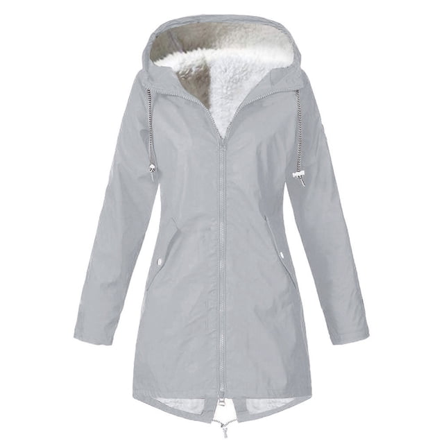 Manteau d'Hiver pour Femmes Mode Manteau à Manches Longues Cardigan Mi-Long Automne