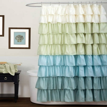 Ruffle Shower Curtain Walmart Com