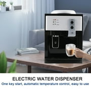 ECUTEE Hot/Cold Countertop Water Cooler Dispenser White Electric Water Dispenser Holds 3 or 5 gal Jug(8-90℃)