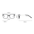 thumbnail image 4 of LG8815 Blue Light Blocking Glasses Frame Light Plastic&Metal Eyeglasses Frame for Man and Woman Anti, 4 of 8