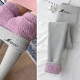 thumbnail image 6 of comerut Fall Winter Women Leggings Thickened Plush Warm Soft Skinny Elastic High Waist Soft Cold Resistant Ankle Length Women Basic Sports Yoga Pants, 6 of 8