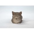 thumbnail image 1 of SLEEPING GREY TABBY CAT STATUE, 1 of 5