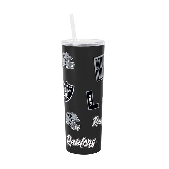 Logo Brands Las Vegas Raiders 30oz Dreamweave Straw Tumbler