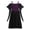 Purple, variant on WFJCJPAF 2025 New Halloween Halloween Dresses for Women Long Sleeve,Women's Halloween One Shoulder Pagoda Sleeve Witch Strap Straps Camisole Dress - Red XXL