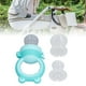thumbnail image 5 of Chupete Alimentador De Alimentos Para Bebés, Chupete Para La Dentición Del Bebé, Agarre Cómodo De Silicona De Grado Alimenticio Con Cadena De Chupete Para Bebés Para Uso Cergrey Baby Food Feeder Pacifier, 5 of 8