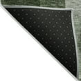 thumbnail image 3 of HomeRoots 604322 9 x 12 ft. Fern Green & Gray Geometric Washable Indoor & Outdoor Rectangle Area Rug, 3 of 5