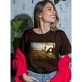 thumbnail image 2 of Atlanthian City T-Shirt Women -Anthony Chirstou Designs, Female 5X-Large, 2 of 4