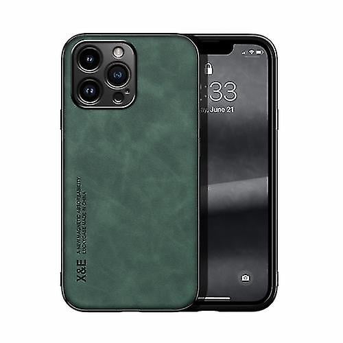 Funda de cuero magnética con tacto de piel para iPhone 14 Pro