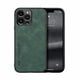 thumbnail image 1 of Funda de cuero magnética con tacto de piel para iPhone 14 Pro, 1 of 5