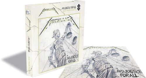 And Justice For All Album Cover 500PC Puzzle New Officially Licensed Metallica 