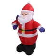 thumbnail image 1 of Decoración Inflable De Papá Noel De 3,9 Pies, Crea Un Ambiente Alegre, Material De Primera , Fácil De Almacenar, Patio Adecuado, Jardín, Tienda, Parque,, 1 of 7