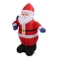 thumbnail image 3 of 3.9ft Inflatable Santa with Gift Bag Light Decoration Polyester Easy Setup Blow Up Christmas Decoration for Outdoor Yard EU Plug 220V, 3 of 5