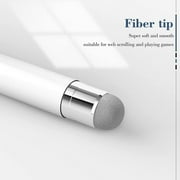 Touch Screen Pen Stylus for Amazon Fire Max 11 (2023) - Fiber Tip Aluminum Lightweight White Compatible With Amazon Fire Max 11 (2023) Tablet