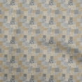 thumbnail image 1 of oneOone Cotton Cambric Brown Fabric Mix Ikat Quilting Supplies Print Sewing Fabric By The Yard 56 Inch Wide, 1 of 4