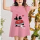 thumbnail image 2 of Vestido de Minnie Mouse de Disney, vestidos infantiles elegantes para niñas, cumpleaños, Pascua, Cosplay, disfraz de chico, ropa para niñas pequeñas, 4T Gao Jinjia LED, 2 of 2
