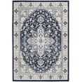 thumbnail image 3 of Nourison Cyrus CYR06 Indoor only Area Rug - Navy/Ivory 5'3" x 7'3", 3 of 9
