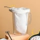 thumbnail image 1 of Bolsa coladora de malla fina BLESIY Colador de té tradicional tailandés para leche, 1 of 8