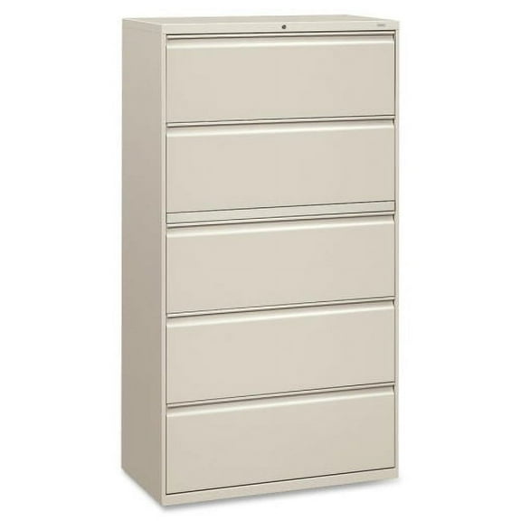 HON Brigade 800 Series 5-Drawer Lateral 36"x18"x64.3" - 2 x Shelf(Ves) for File - A4, Legal, Letter