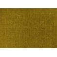 thumbnail image 1 of Ahgly Company Machine Washable Indoor Rectangle Solid Yellow Modern Area Rugs, 4' x 6', 1 of 4