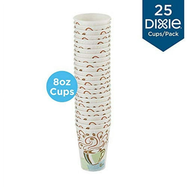 Dixie Hot Paper Cups, 8 oz - 500 count