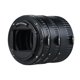 thumbnail image 5 of sweethay Adaptador de lente de montaje, anillo de tubo de extensión AF de enfoque automático para lente EOS EF-S 750D 80D 7D T6s negro 2piezas, 5 of 6