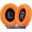 Protein Leather-Orange, variant on SOULWIT Protein Leather Replacement Earpads for Bose 700 (NC700) Wireless Headphones, Ear Pads Cushions with Softer Protein Leather, High-Density Noise Cancelling Foam, Added Thickness - White