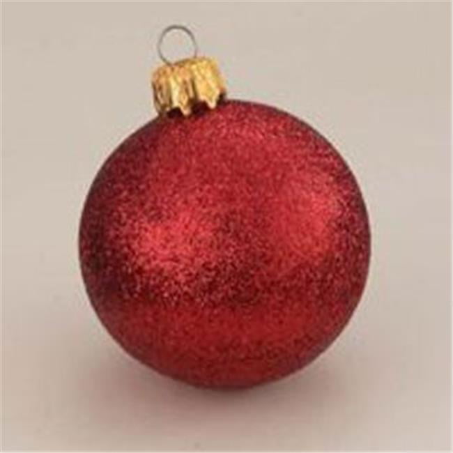 Baubles 6 x 120mm Silver Glitter Christmas Crackers Tree Ornaments 