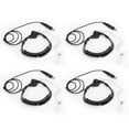 thumbnail image 1 of 4 Pcs Micro Tactique Réglable pour Talkie-Walkie Prise 7.1mm PTT, 1 of 5