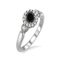 Bestselling 1.25 Carat Antique Round cut Diamond Engagement Ring for Women in 14k White Gold