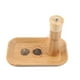 thumbnail image 4 of Molinillo De Pimienta De Manual Hierbas Molino Cocina Herramientas De Cocina 22.5cm BLESIY Molinillo de pimienta de sal de madera, 4 of 8