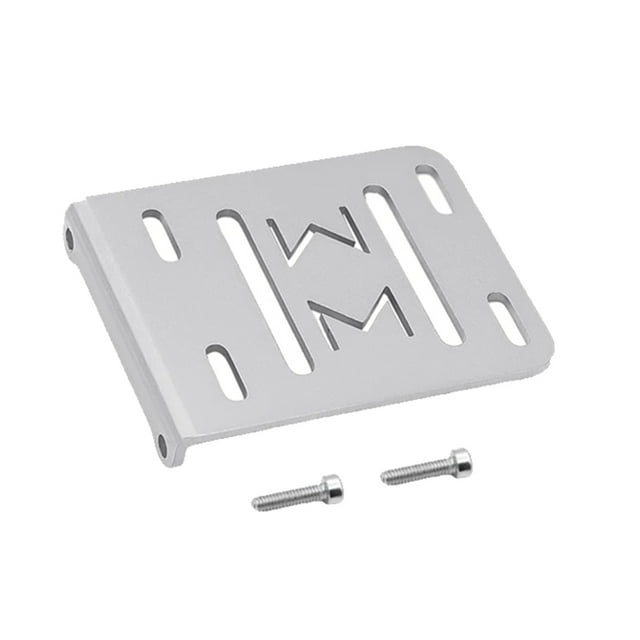 Bewildely RCGOFOLLOW 1 Uds caja de cambios de rendimiento silencioso de aleación de aluminio para 1/10 Rc caja de cambios Trx4 RC pieza de coche Kits de construcción modelo Plata