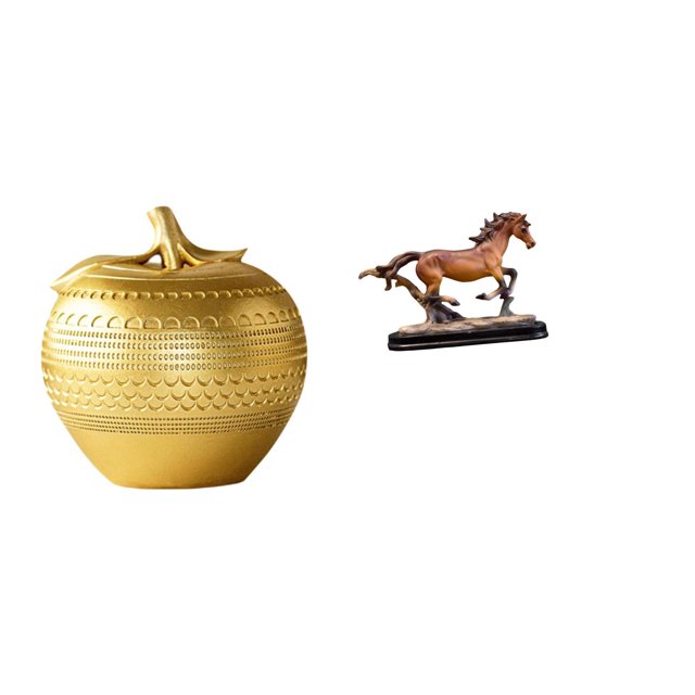 Figura De Resina, Adorno Artístico, Estatua De Fruta Sencilla, Escultura Moderna Para Mesa, Estantería, Comedor, Dormitorio, Oficina, Escultura, Figura Artística Coleccionable, Adorno