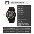 thumbnail image 6 of MJSHUN Kids Digital Watch for Age 4-15, 30 M Waterproof Watches with Alarm Stopwatch Wrist Multifunctional Luminous Sports Watches for Boys Girls Birthday Gift for Kids, 6 of 14