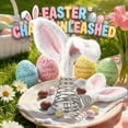 thumbnail image 2 of Easter Bunny Tree Topper Decorations, 2026 New Spring Plush Rabbit Hugged Carrot for Cute Spring Easter Trees Holiday Home Decoration Party Supplies, 2 of 7