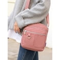thumbnail image 2 of Women's crossbody bag, waterproof nylon shoulder wallet, messenger bag, Crossbody Bag Ladies Purses Fashion Tote Top Handle Satchel Beach Bag on Clearance(Pink), 2 of 7