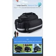 thumbnail image 2 of AIGIA Bike Rear Pannier Bag Waterproof 27L Large Capacity Multi-Function Bicycle Rack Rear Carrier Bag Storage Bag, 2 of 9