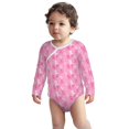 thumbnail image 2 of Xecao Breast Cancer Awareness (3) Print Baby unisex-baby Cotton Long-sleeve Bodysuits-12 Months, 2 of 6