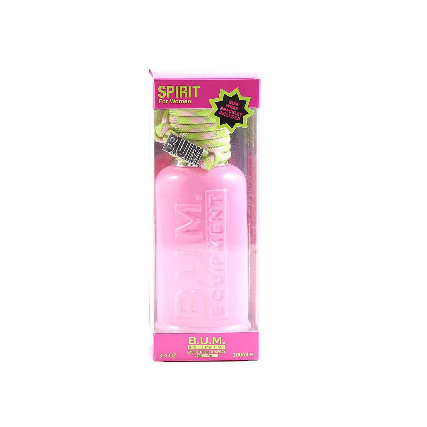 Bum Equipment Spirit with / wrap Bum Bracelet for Ladies Eau De Toilette Spray 100ml