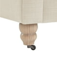 thumbnail image 6 of Rustic Manor Audriana Arm Accent Chair Linen Tufted Club Chair, Beige, 42 x 33.5 x 30.3, 6 of 8