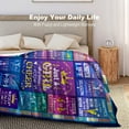 thumbnail image 6 of Cheerleader Blanket Super Soft Cheer Flannel Blankets and Throws Outdoor Cheerleading for Bedding Boys Girls Adults Gifts 50"X40", 6 of 6