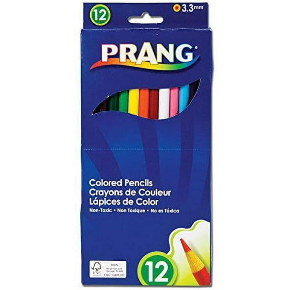 Prang Colored Pencils 12/Pkg- (Pack of 6)