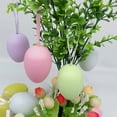 thumbnail image 4 of Huevos De Pascua De Plástico Juego de 12 huevos de Pascua de plástico para decorar mesas de interior y exterior. JASKFLY, 4 of 9