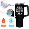 thumbnail image 3 of Fathers Day Gift For Dad - Birthday Gifts For Dad From Daughter, Son, Kids - Husband Gifts - Unique Birthday Present Ideas For Father, Husband, New Dad, Bonus Dad From Daughter, Son - 40 Oz Tumbler, 3 of 6