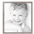 thumbnail image 2 of ArtToFrames 25" x 27" Latte Picture Frame, 25x27 inch Brown MDF Poster Frame (WOM-5363),  Pack, 2 of 8