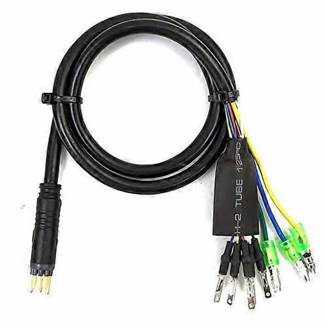 1 Piece 60 cm EBike 9Pin Motor Convert Extension Cable Waterproof Connector for Bafang Front Wheel Rear Wheel Hub Motors