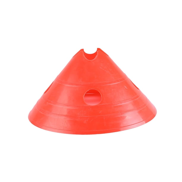 Greeniant Disco de entrenamiento de fútbol, marca de cono deportivo, marcador de fútbol, entrenador reutilizable, accesorio de Deportes y aire libre Rojo Greeniant OD028089-02